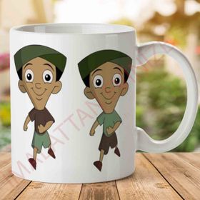 Chhota Bheem Character Png Baskılı Kupa Bardak