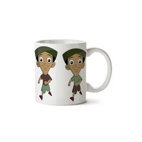 Chhota Bheem Character Png Baskılı Kupa Bardak