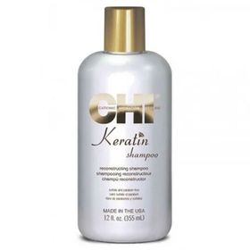 Chi Keratin 355 ml Yıpranmış Zayıf Saçlar İçin Onarıcı Şampuan