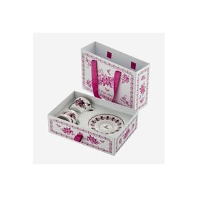 Chiara Alessi Allure 120 ml Pembe Porselen Kahve Fincan Seti