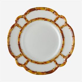 Chiara Alessi Bambu 28 cm Beyaz Tabak