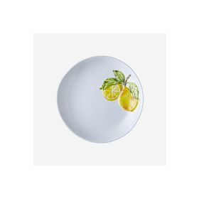 Chiara Alessi Capri Beyaz Melamin 23 cm Kahvaltı Tabağı