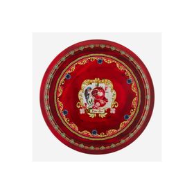 Chiara Alessi Dolce Vita Kırmızı 34 cm Metal Tepsi