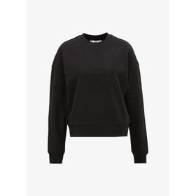 Chiara Ferragni 75CBIG02 Bisiklet Yaka Baskılı Siyah Kadın Sweatshirt