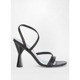 Chiara Ferragni CF3341_001 Siyah Topuklu Kadın Sandalet