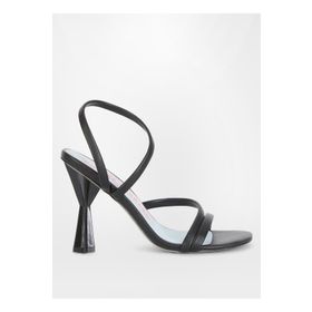 Chiara Ferragni CF3341_001 Siyah Topuklu Kadın Sandalet
