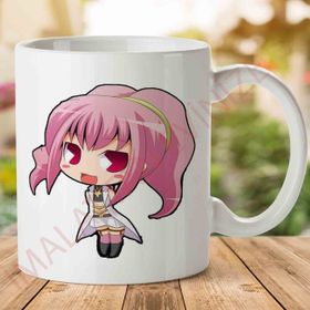 Chibi Transparent Baskılı Kupa Bardak