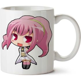 Chibi Transparent Baskılı Kupa Bardak