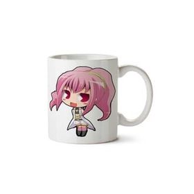 Chibi Transparent Baskılı Kupa Bardak
