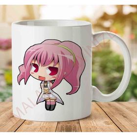 Chibi Transparent Baskılı Kupa Bardak