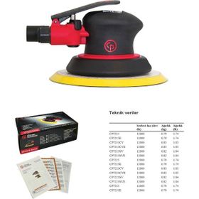 Chicago Pneumatic CP7215E C7215E Havalı Orbital Zımpara Makinesi