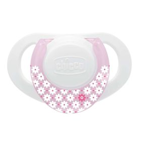 Chicco 0-6 Ay Physio Compact Kauçuk Kız Emzik
