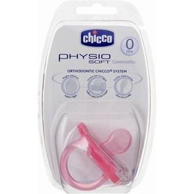 Chicco 0+ Ay Physio Soft Silikon Emzik Pembe