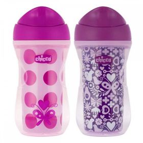 Chicco 00006981100050 14 Ay+ Kız PembeIsı Yalıtımlı Active Bardak
