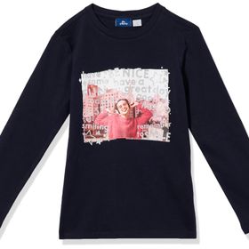 Chicco 09001923000000 Lacivert Kız Bebek T-Shirt