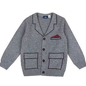 Chicco 09009934000000 Erkek Bebek Gri Hırka