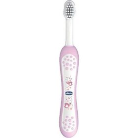 Chicco 12 Ay+ Pembe Diş Fırçası Seti