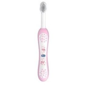 Chicco 12 Ay+ Pembe Diş Fırçası Seti