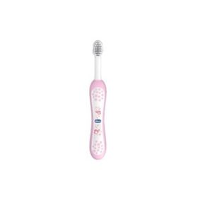 Chicco 12 Ay+ Pembe Diş Fırçası Seti