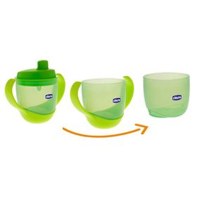 Chicco 12 ay Yeşil Mama Bardağı