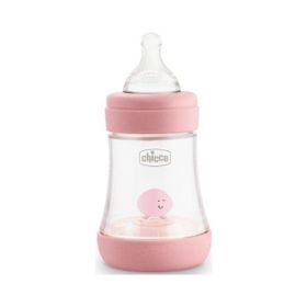 Chicco 150 ml Pembe Perfect5 Antikolik PP Yavaş Akış Biberon