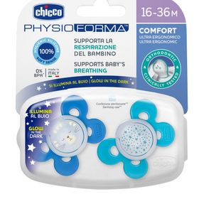 Chicco 16-36 Ay Mavi PhysioForma Comfort Silikon Emzik