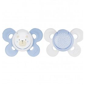 Chicco 2 li 0-6 Ay Physio Comfort Erkek Silikon Emzik