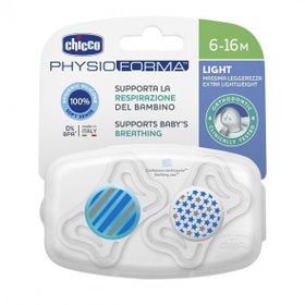 Chicco 2 li 6-16 Ay Physio Light Silikon Erkek Emzik