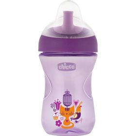 Chicco 266 ml 12 Ay+ Kız Pipetli Eğitim Bardağı