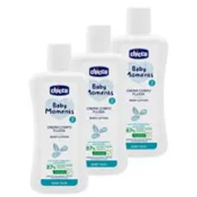 Chicco 3x200 ml Baby Moments Doğal Saç Vücut Şampuan