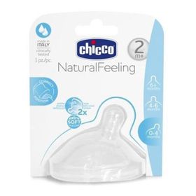 Chicco 4 Ay Akış Ayarlı 2'li Naturalfeelıng Biberon Emziği