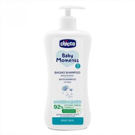 Chicco 500 ml Baby Moments Doğal Bebek Saç ve Vücut Şampuanı