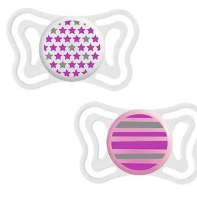 Chicco 6-16 Ay 2'Li Physio Light Silikon Pembe Emzik