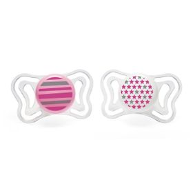 Chicco 6-16 Ay Erkek Mavi Kedi Figür PhysioForma Light Silikon Emzik