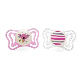 Chicco 6-16 Ay Erkek Mavi Kedi Figür PhysioForma Light Silikon Emzik