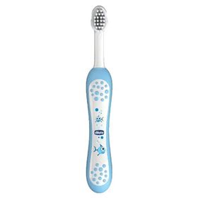 Chicco 6 Ay+ Açık Mavi Bebek Diş Fırçası