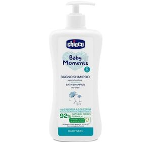 Chicco Baby Moments Göz Yakmayan 500 ml Saç ve Vücut Şampuan