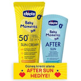 Chicco Baby Moments Sun SPF50+ 75 ml Bebek Güneş Kremi