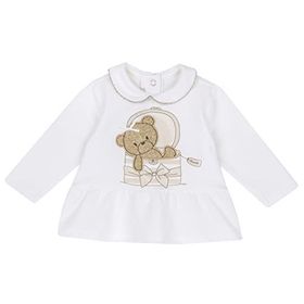 Chicco Beyaz 3 Ay Kız Çocuk T-Shirt