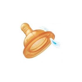 CHICCO BİBERON EMZİĞİ KAUÇUK ORTA AKIŞ İKİLİ