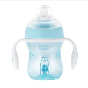 Chicco CC-001.003.157 - 4 Ay+ Erkek Yumuşak Uçlu Geçiş Bardağı
