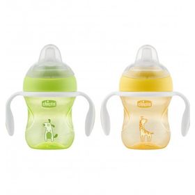 Chicco CC-001.003.158 - 4 Ay+ Unisex Yumuşak Uçlu Geçiş Bardağı