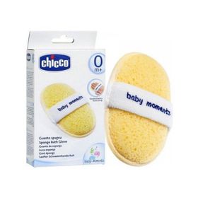 Chicco CC-001.003.172 - 0 Ay+ Bebekler İçin Sünger Banyo Eldiveni