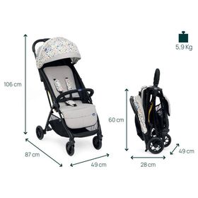 Chicco Glee Joking Beige Bebek Arabası