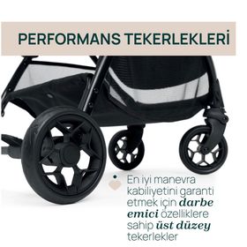 Chicco Glee Playful Black Bebek Arabası
