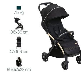Chicco Goody Xplus Black İkiz Bebek Arabası