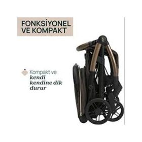 Chicco Goody Xplus Bronze Lizard Re Lux Otomatik Katlanır Suya Dayanıklı Kabin Bebek Arabası