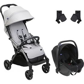 Chicco Goody Xplus Pearl Grey Otomatik Katlanır Suya Dayanıklı Kabin Bebek Arabası