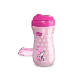Chicco Kız 14+ Ay Gece Parlayan Alıştırma Bardağı