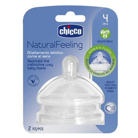 Chicco Natural Feeling 4 Ay+ Biberon Emziği